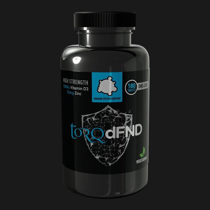 Torq dFND Vitamin D3 & Zinc Tablets product image