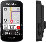 Bryton Rider 750T GPS Cycle Computer with ANT+/BLE HRM / Cadence / Speed Sensor