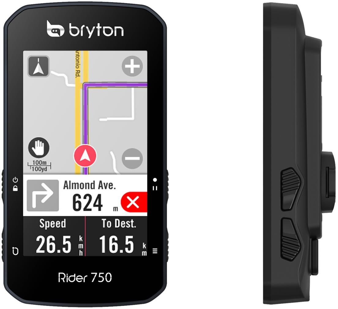 Bryton Rider 750T GPS Cycle Computer with ANT+/BLE HRM / Cadence / Speed Sensor product image