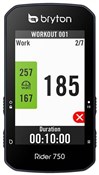 Bryton Rider 750T GPS Cycle Computer with ANT+/BLE HRM / Cadence / Speed Sensor