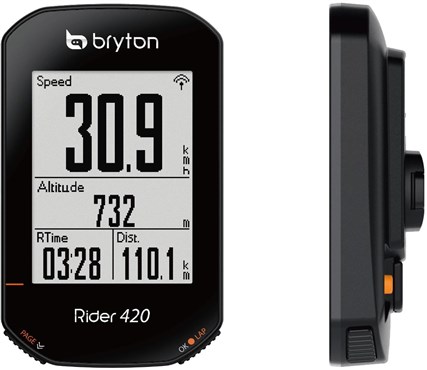 Bryton Rider 420T GPS Cycle Computer with ANT+/BLE HRM / Cadence Sensor