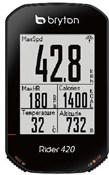 Bryton Rider 420H GPS Cycle Computer with ANT+/BLE Heart Rate Monitor