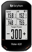 Bryton Rider 420H GPS Cycle Computer with ANT+/BLE Heart Rate Monitor