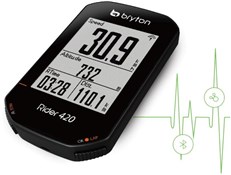 Bryton Rider 420H GPS Cycle Computer with ANT+/BLE Heart Rate Monitor