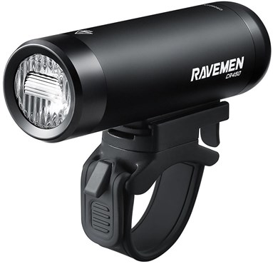 Ravemen CR450 USB Rechargeable T-Shape Anti-Glare Front Light with Remote - 450 Lumens