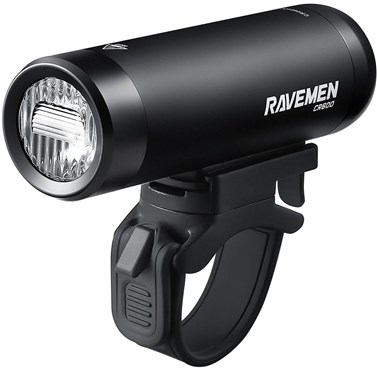 Ravemen CR600 USB Rechargeable T-Shape Anti-Glare Front Light with Remote - 600 Lumens