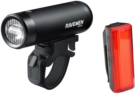 Ravemen CR600/TR20 USB Rechargeable Light Set - 600/20 Lumens