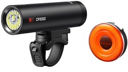 Ravemen CR1000/CL05 USB Rechargeable Light Set - 1000/30 Lumens