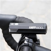 Cateye AMPP 800 USB Rechargeable Front Bike Light with Helmet Mount Kit