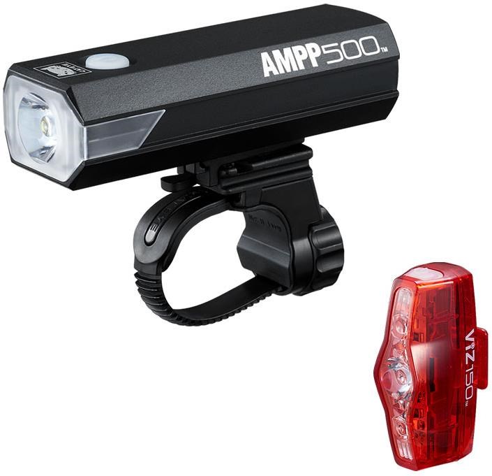 Cateye AMPP 500 & ViZ 150 Bike Light Set product image