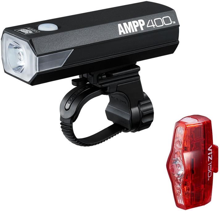 Cateye AMPP 400 & ViZ 150 Bike Light Set product image