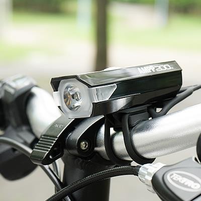 AMPP 200 & ViZ 100 Bike Light Set image 1