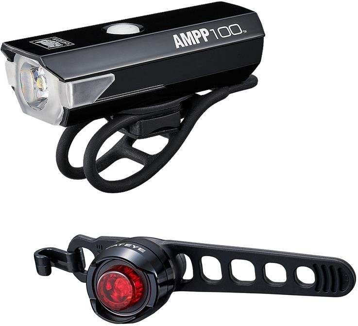AMPP 100 & ORB Rechargeable Bike  Light Set image 0