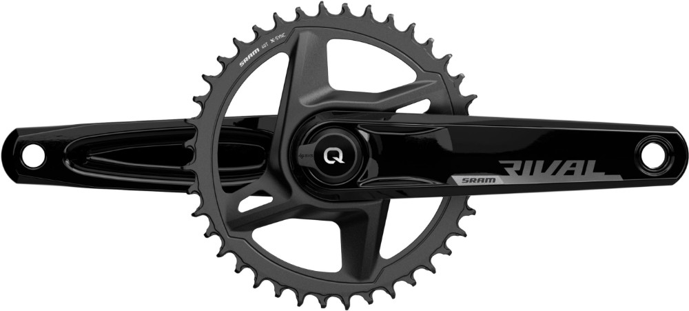 Rival 1x Quarq Road Power Meter DUB WIDE Chainset image 0