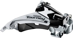 Product image for Shimano FD-TY510 MTB front derailleur, top swing, dual-pull and multi fit