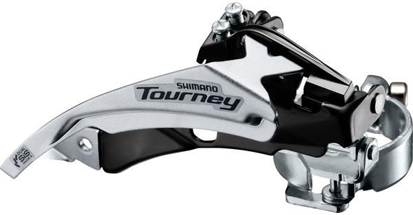Shimano FD-TY500 MTB front derailleur top swing dual-pull and multi fit product image