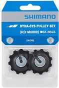 Shimano Deore RD-M6000 tension and guide pulley set