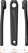 FSA Bafang M800 CK-603 E-Bike Crank Arms