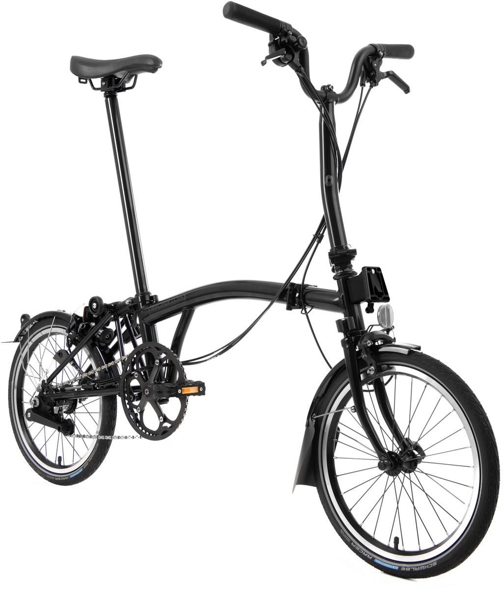 Brompton M6L Black Edition - Gloss Black 2021 - Folding Bike product image