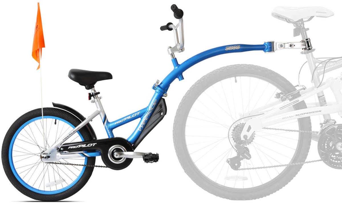 WeeRide Pro Pilot Aluminium Tagalong Trailer Bike Tredz Bikes