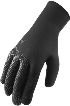Image of Altura Thermostrech Windproof Cycling Gloves - Black / Large