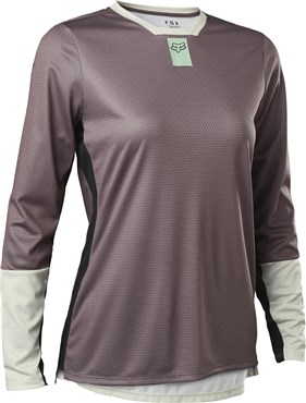 Fox Clothing Defend Womens Long Sleeve MTB Cycling Jersey