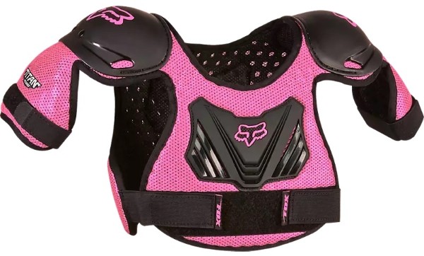 Fox Clothing PeeWee Titan Roost Deflector Youth MTB Mountain Bike Body Protection
