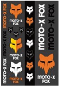 Fox Clothing Heritage Track Sticker Pack