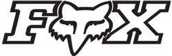 Fox Clothing F-Head-X TDC 10" Sticker