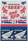 Fox Clothing Honda Track Sticker Pack