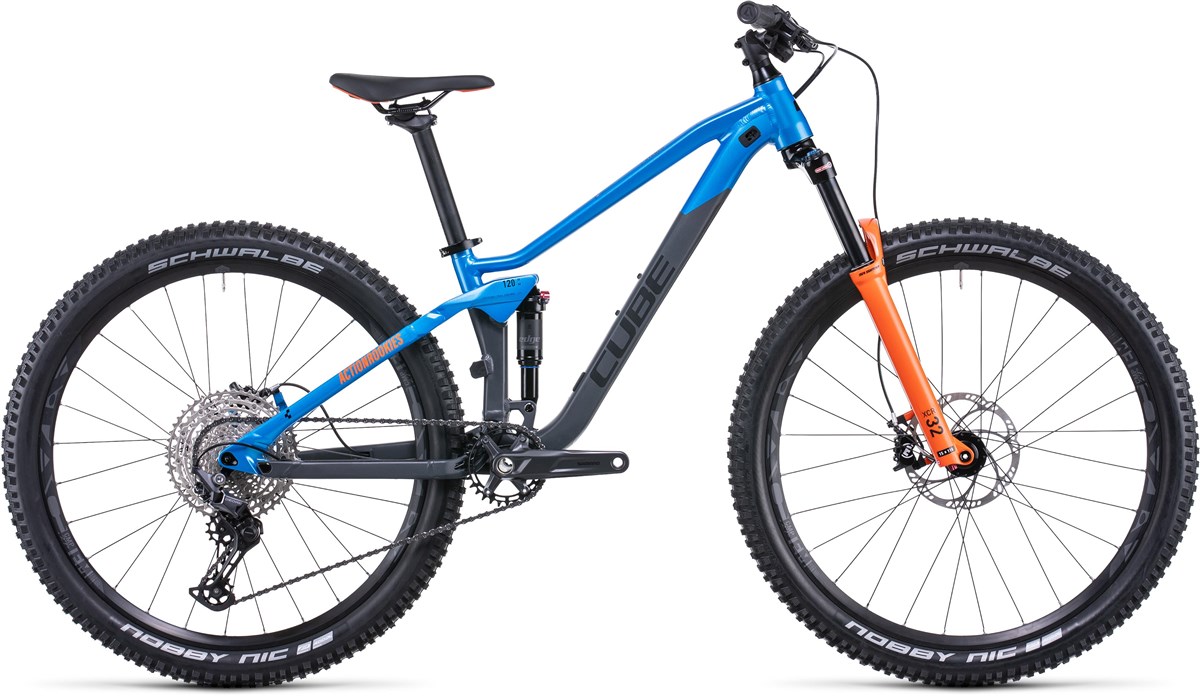 Cube Stereo 120 Rookie 2022 - Kids Full Suspension Bike product image