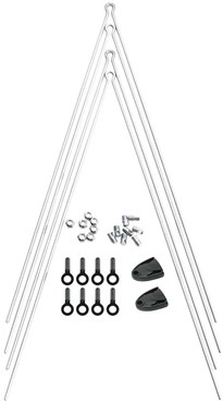 SKS Extra Long 380mm V-Stay Set - Chromo