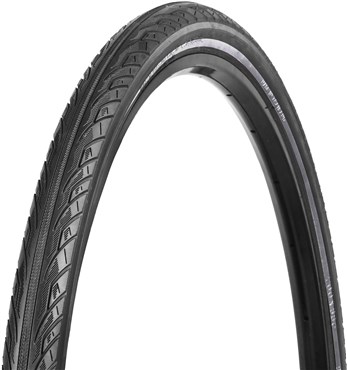 Nutrak Zilent+ with Puncture Belt and Reflective Stripe 700c City / Trekking Tyre