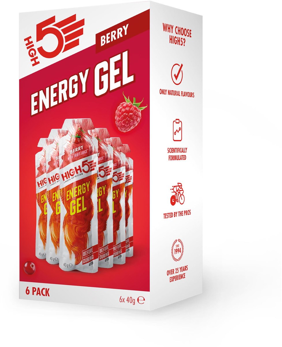 High5 Energy Gel 6 x 40g Sachet product image