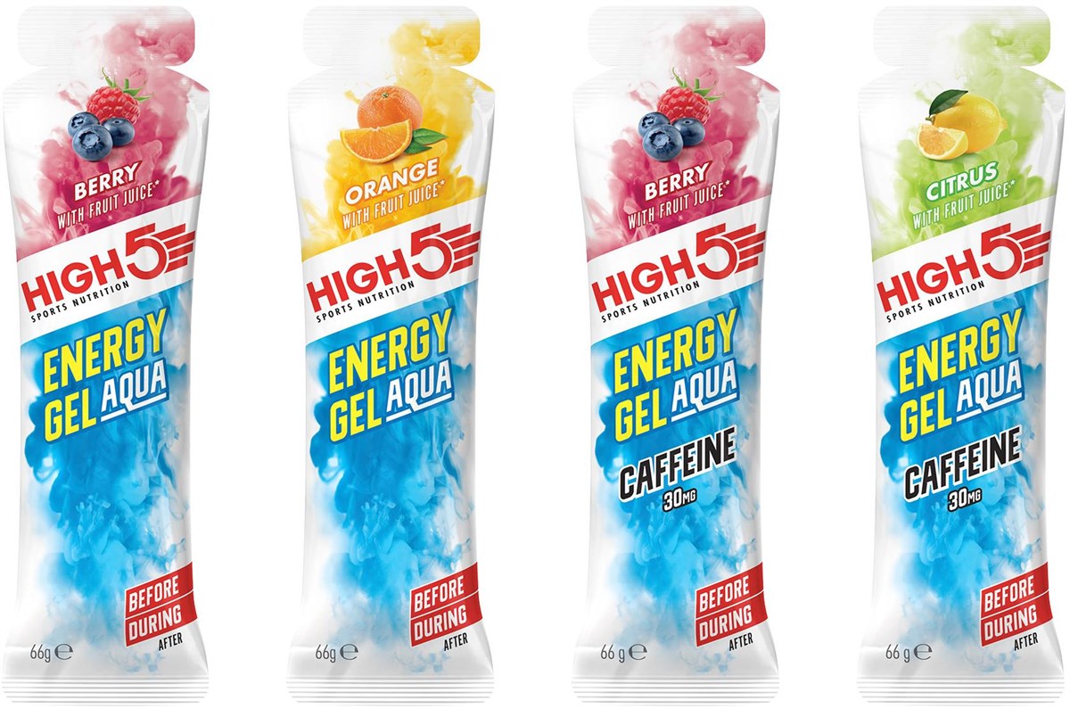 High5 Energy Gel Aqua Mixed Flavour Pack product image