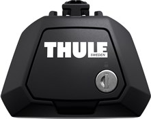Product image for Thule 7104 Evo Raised Rail Foot Pack for Cars with Roof Rails - Pack of 4