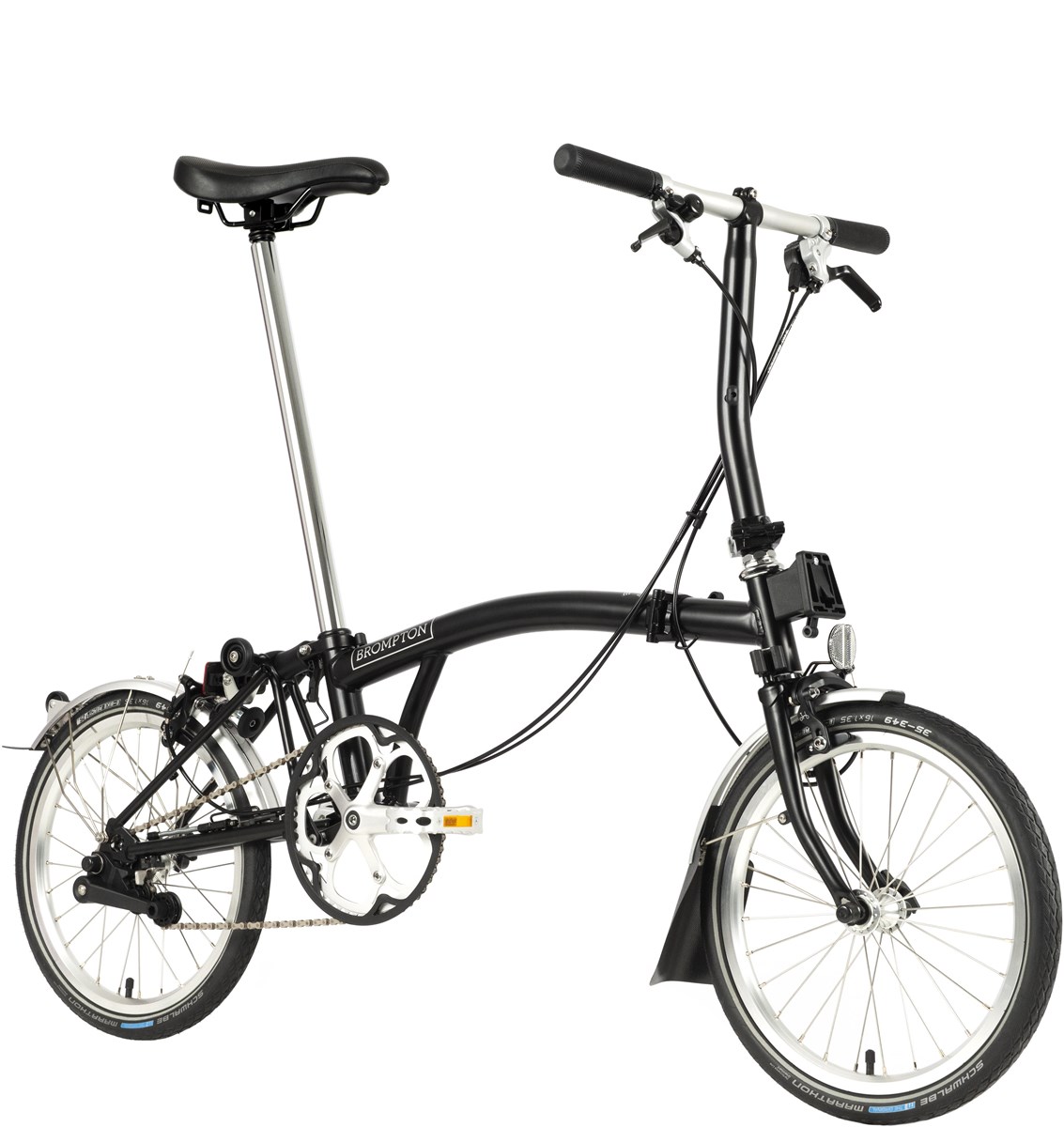 Brompton C Line Urban - Low Bar - Black  2022 - Folding Bike product image
