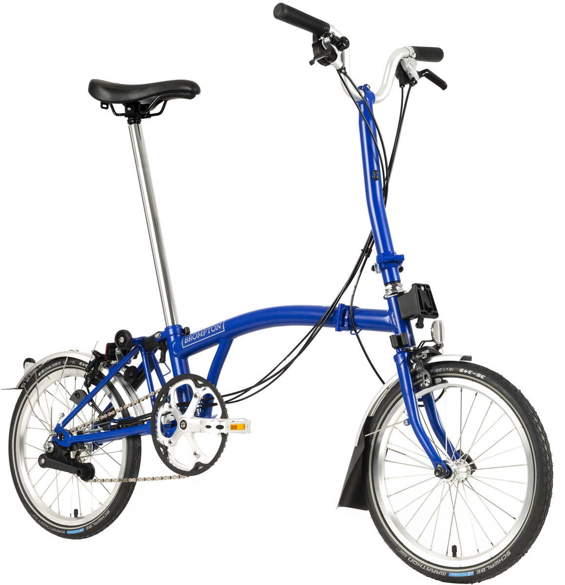 Brompton C Line Explore - High Bar - Piccadilly Blue 2022 - Folding Bike product image