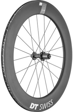 DT Swiss ARC 1400 DICUT 700c carbon clincher 80mm rear wheel