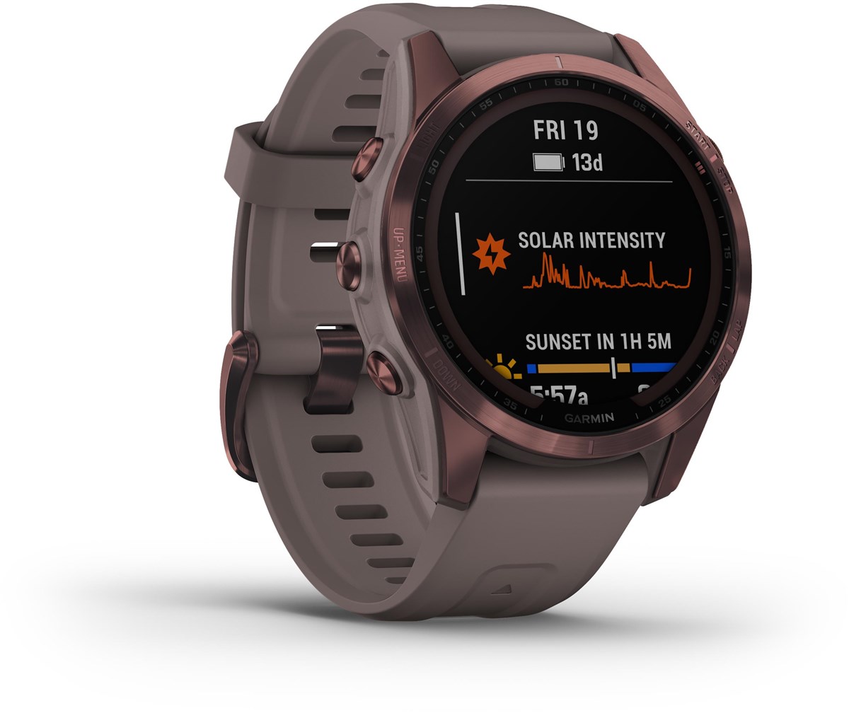 Garmin Fenix 7S Sapphire Solar Multisport GPS Smart Watch product image