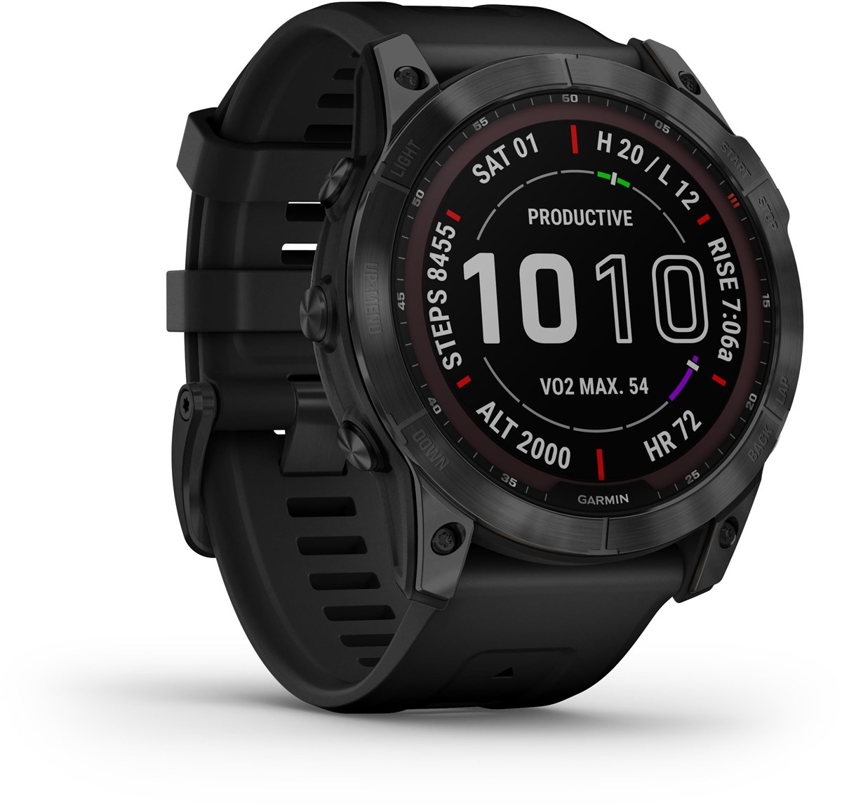 Garmin Fenix 7X Sapphire Solar Multisport GPS Smart Watch product image