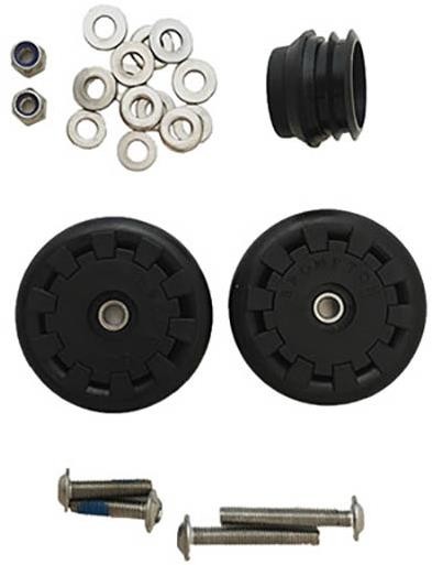 Eazy Wheel Rollers with Fittings - 6mm holes (Pair) image 0