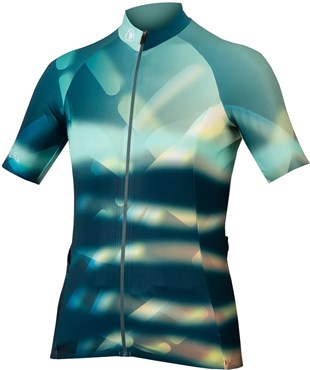 Endura Virtual Texture Womens Short Sleeve Cycling Jersey Limited Edition