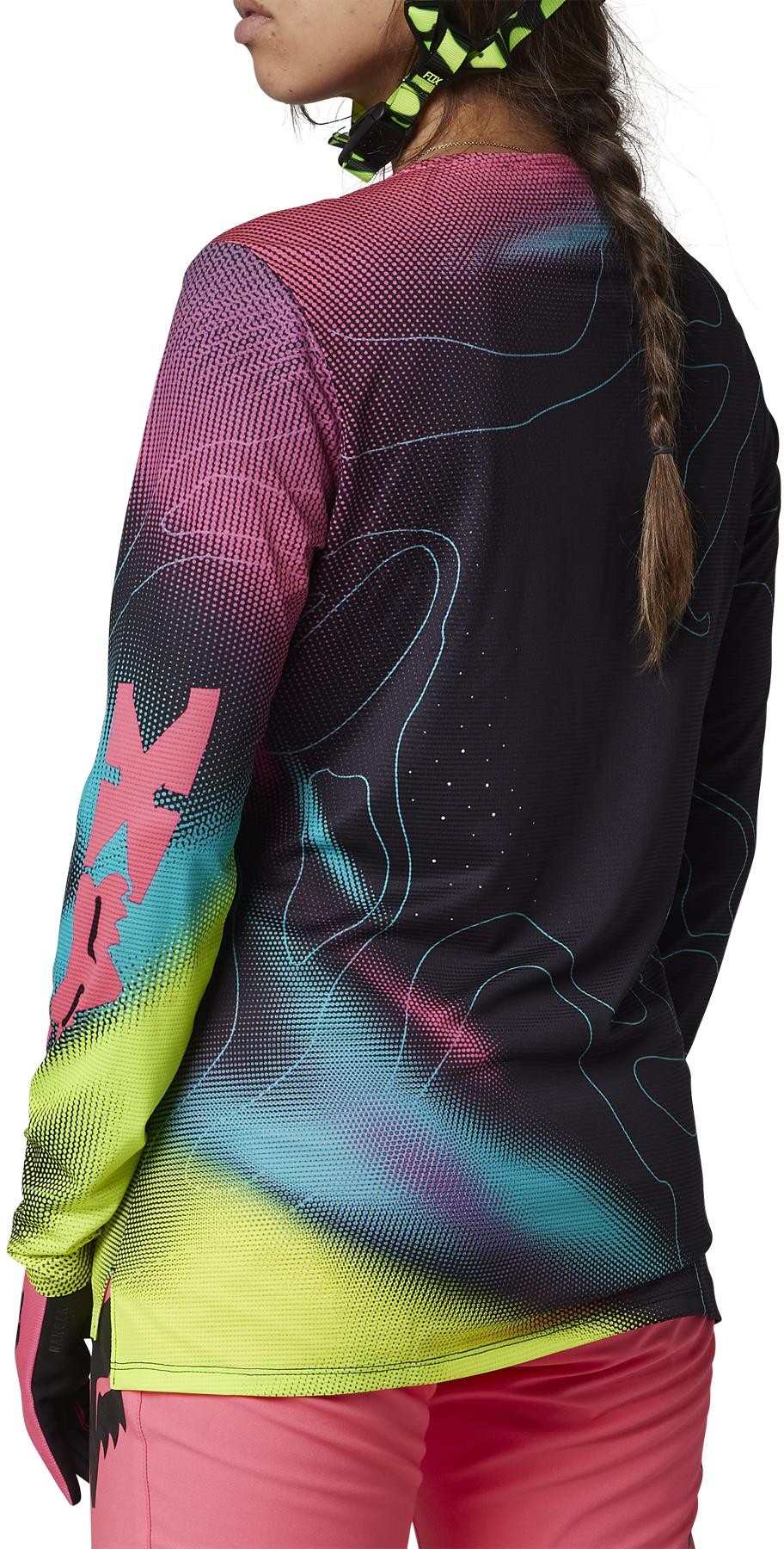 Lunar - Flexair Womens Long Sleeve MTB Cycling Jersey image 2