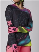Fox Clothing Lunar - Flexair Womens Long Sleeve MTB Cycling Jersey