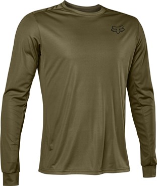 Fox Clothing Ranger Long Sleeve MTB Cycling Jersey Font