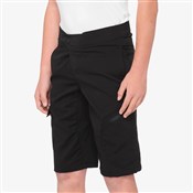 100% Ridecamp Youth MTB Cycling Shorts with Liner