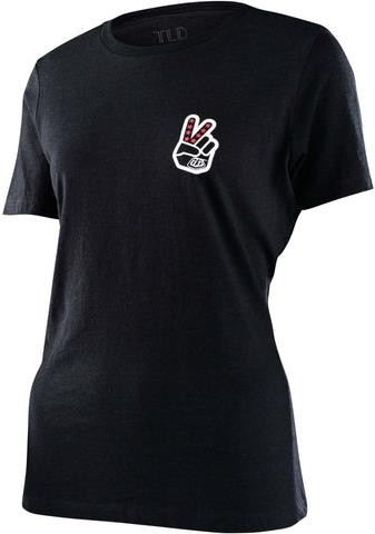 Peace Out Womens Short Sleeve Tee image 0