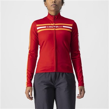 Castelli Unlimited Thermal Womens Long Sleeve Cycling Jersey