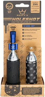 Peatys Holeshot MTB 25g CO2 Tyre Inflator